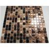 HK Pearl Mix Dark Chocolate стеклянная плитка-мозаика