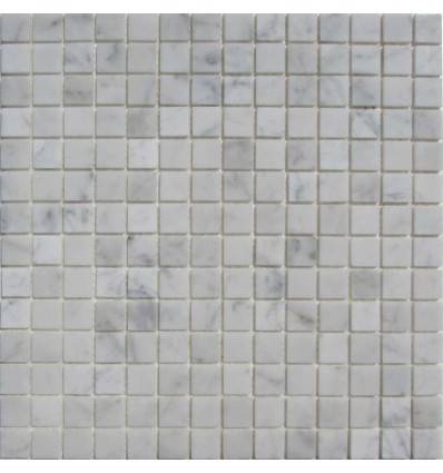 "Философия Мозаики" Bianco Carrara 20-4P мозаика из мрамора