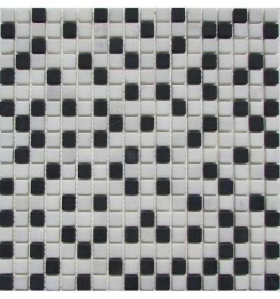 "Философия Мозаики" Checkers 15-6T мраморная мозаика
