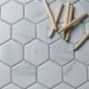 LIYA Mosaic Porcelain Hexagon Carrara 51 мозаика керамическая