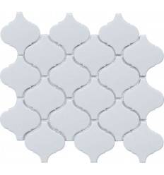 LIYA Mosaic Porcelain Arabesko Mate White 74 мозаика керамическая