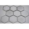 LIYA Mosaic Porcelain Hexagon Carrara Decor 95 мозаика керамическая