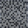 "Философия Мозаики" Cube Grey смесь стеклянной и каменной плитки-мозаики