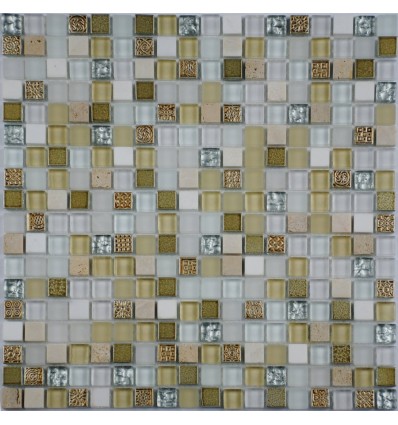 "Философия Мозаики" Krit 16 смесь стеклянной и каменной плитки-мозаики