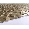"Философия Мозаики" Aluminium 3D Hexagon Gold алюминиевая мозаика
