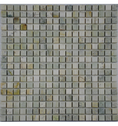Chinese Ming Green 15-8P мозаика из мрамора