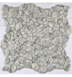 "Философия Мозаики" River Stone Sand стеклянная мозаика под гальку