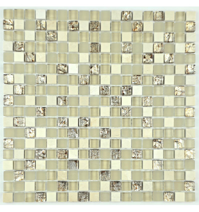 "Философия Мозаики" Cube Cream смесь стеклянной и каменной плитки-мозаики