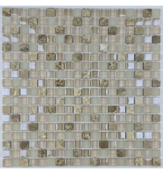 "Философия Мозаики" Cube Smile смесь стеклянной и каменной плитки-мозаики