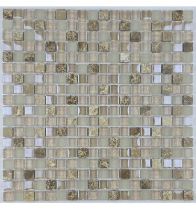 "Философия Мозаики" Cube Smile смесь стеклянной и каменной плитки-мозаики