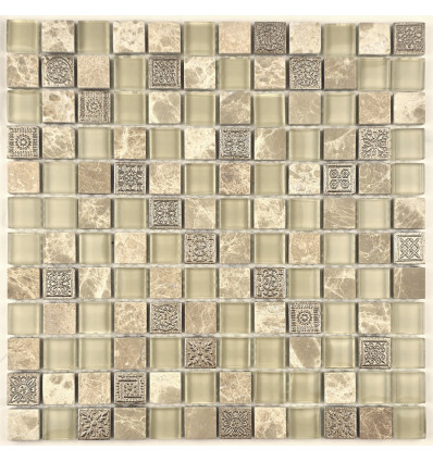 "Философия Мозаики" Krit 5 смесь стеклянной и каменной плитки-мозаики