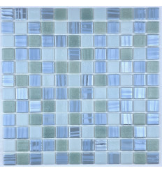 Santander испанская стеклянная мозаика от компании "Философия Мозаики"