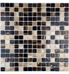 "Философия Мозаики" Mix Dark Chocolate мозаика стеклянная