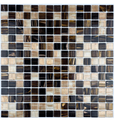 "Философия Мозаики" Mix Dark Chocolate мозаика стеклянная