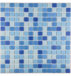 "Философия Мозаики" Lagoon мозаика из стекла на сетке