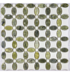 "Философия Мозаики" Camilla 1 мраморная мозаика