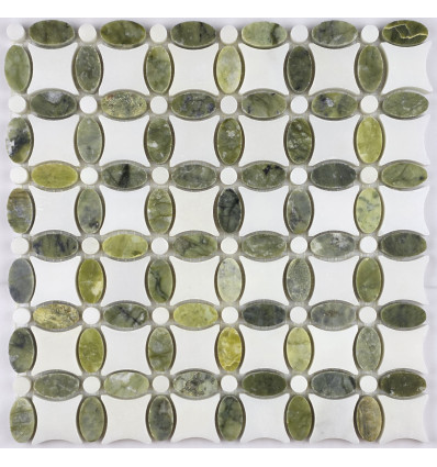 "Философия Мозаики" Camilla 1 мраморная мозаика