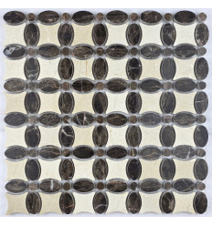 "Философия Мозаики" Camilla 2 мраморная мозаика