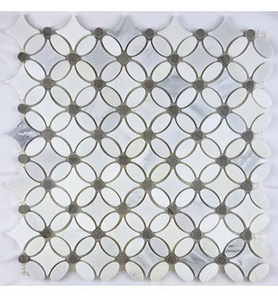 "Философия Мозаики" Camilla 5 мраморная мозаика