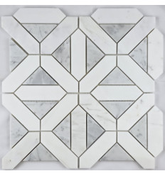 "Философия Мозаики" Geometrica мраморная мозаика