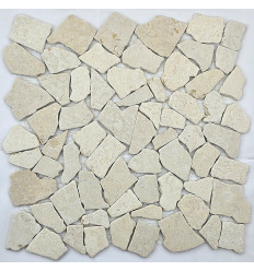 "Философия Мозаики" Paladium Botticino ML мраморная мозаика