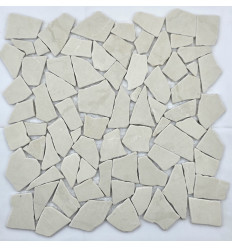 "Философия Мозаики" Paladium Crema Marfil ML мраморная мозаика