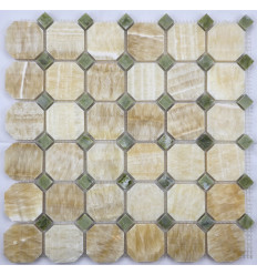 "Философия Мозаики" M073+M068-BP мраморная мозаика