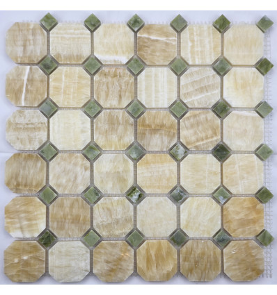 "Философия Мозаики" M073+M068-BP мраморная мозаика