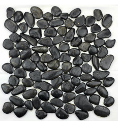 "Философия Мозаики" Perla Nero мозаика из гальки