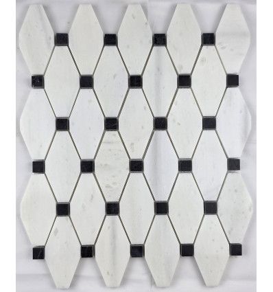 "Философия Мозаики" Diamond 001 мраморная мозаика