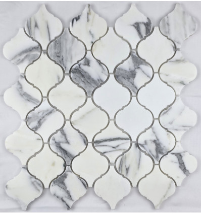 "Философия Мозаики" Arabesco Arabescato 62x74 каменная мозаика