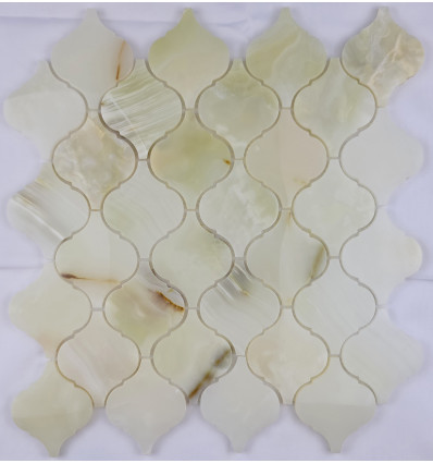 "Философия Мозаики" Arabesco Onyx Jade Verde 62x74 каменная мозаика