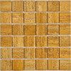"Философия Мозаики" Yellow Travertine 48-4W мозаика из травертина