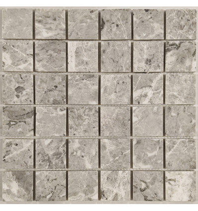 "Философия Мозаики" Majestic Grey 48-6P мозаика из мрамора