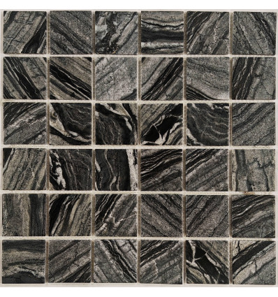 "Философия Мозаики" Imperial Grey 48-4W мозаика из мрамора