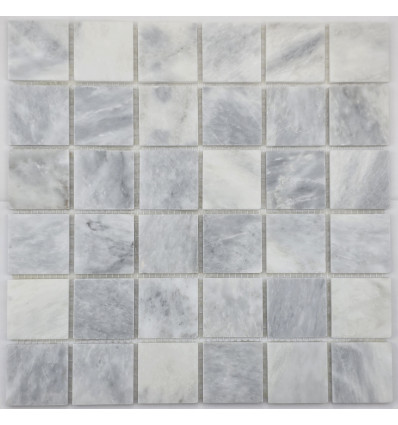 "Философия Мозаики" Italian Grey 48-6P мозаика из мрамора