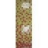 LIYA Mosaic Растяжка из мозаики Crystal JA019 стеклянная плитка-мозаика