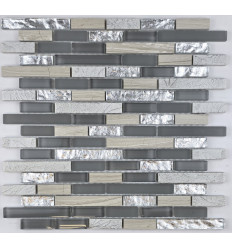 "Философия Мозаики" Krit 12 смесь стеклянной и каменной плитки-мозаики