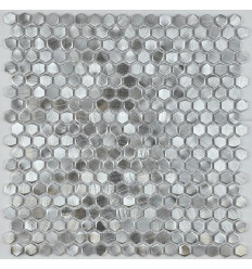 "Философия Мозаики" Aluminium Hexagon Metal алюминиевая мозаика