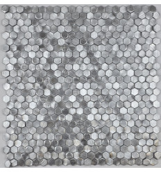 "Философия Мозаики" Aluminium 3D Hexagon Metal алюминиевая мозаика