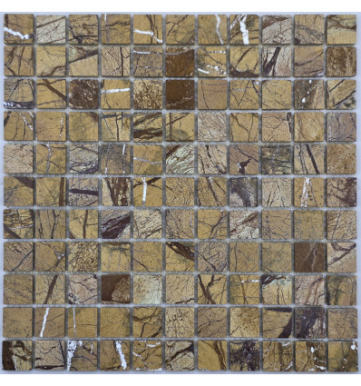 "Философия Мозаики" Bidasar Brown 25-6P мозаика из мрамора