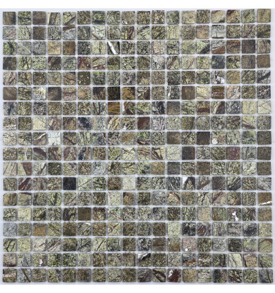 "Философия Мозаики" Bidasar Green 15-4P мозаика из мрамора