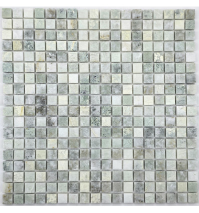 Chinese Ming Green 15-8P мозаика из мрамора