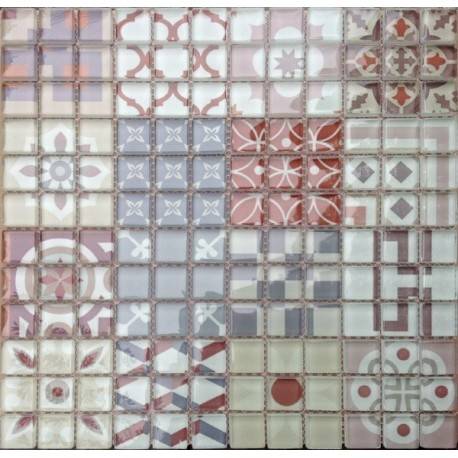 LIYA Mosaic Marrakesh 3 стеклянная плитка-мозаика