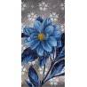 "Философия Мозаики" Панно Blue Flower PL101 мозаика стеклянная