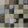 LIYA Mosaic Elements Beige микс стеклянной и каменной плитки-мозаики