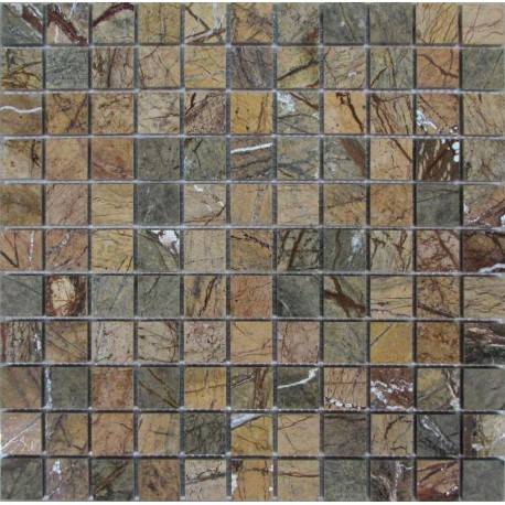 FK Marble Bidasar Brown 25 каменная плитка-мозаика