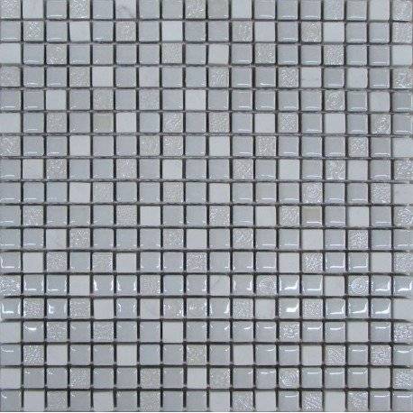LIYA Mosaic Aspen микс керамической и каменной плитки-мозаики