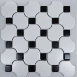 LIYA Mosaic White Wave Octagon керамическая плитка-мозаика